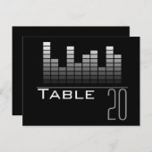 グレースペクトラムアナライザ表番号はがき ポストカード (正面/裏面)