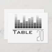 グレースペクトラムアナライザ表番号はがき ポストカード (正面/裏面)