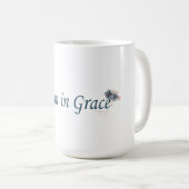 グレースマグで咲く コーヒーマグカップ (正面右)