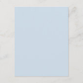 グレースモダンボタニカル結婚ミストエンクロージャカード エンクロージャーカード (裏面)