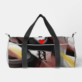 グレースモールジムダッフェルバッグトレンドトレンド抽象芸術パウダー ダッフルバッグ