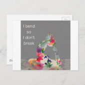 グレースヨガシリーズ ポストカード (正面/裏面)