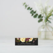 グレースヴィンテージダークブライダルレジストリ挿入カード スキニー名刺 (スタンド正面)