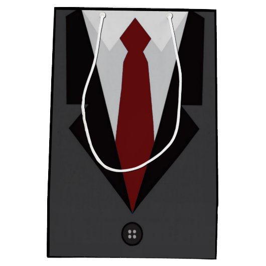 グレースーツミディアム抱き枕 ミディアムペーパーバッグ (裏面)