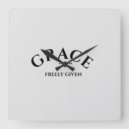 グレース時計 スクエア壁時計