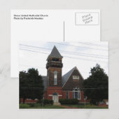 グレース統一されたメソジスト教会 ポストカード (正面/裏面)