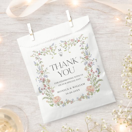 グレース華美パステル赤面フローラ結婚ズ フェイバーバッグ (クリップ留めされた状態)