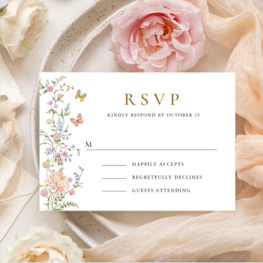 グレース華美パステル赤面フローラ結婚ズ 出欠カード