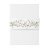 グレース華美パステル赤面フローラ結婚ズ 招待状ベリーバンド (裏面例)