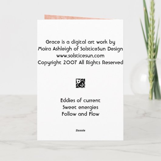 グレース カード (裏面)