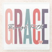 グレース ガラスコースター (正面)