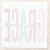 グレース ガラスコースター (裏面)