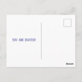 グレース シャビーズリー ブライダルシャワー 招待状 (裏面)