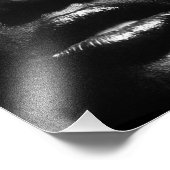 グレース・ジョーンズの白黒 フォトプリント            (角)