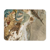 グレース・ダーリンと彼女の救父親は難破船になった マグネット (横)