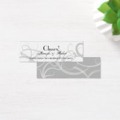 グレース：ドラマチックなスワーズ結婚グレイの飲み物チケット (デスク)