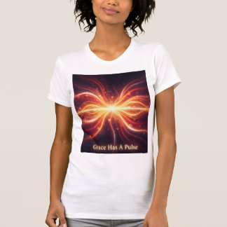 グレース・ハズ・ア・パルス 抽象的なエネルギーを表現したアート Tシャツ