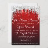 グレースSweet sixteenレッドシルバードリップ セーブザデート (裏面)