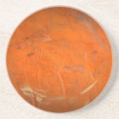 グレーズドテラコッタフェイク仕上げ コースター (正面)