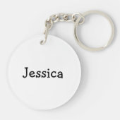 グレーズドナツキーチェーン キーホルダー (裏面)