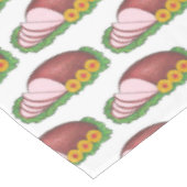 グレーズホリデーハムクリスマスイースターディナーフード テーブルクロス (アングル)