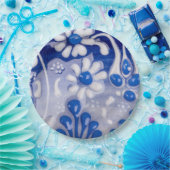 グレーズポットセラミックパターンが閉じています ペーパープレート (パーティー)