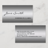 グレーズモダンプロフェッショナル名刺 名刺 (正面/裏面)