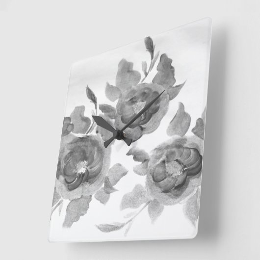 グレーズ スクエア壁時計 (傾斜)