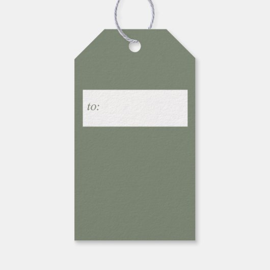 グレーセージユーカリリースモノグラム ギフトタグ (裏面)