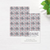 グレータイルイヤリングネックレスジュエリー表示カード (デスク)