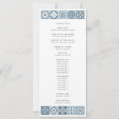 グレータイルスペインの計画を青にする (裏面)