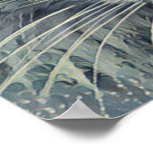 グレータブビーキャットブルーの目 ポスター (角)