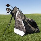 グレータブビーキャット ゴルフタオル (グリーン)