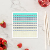 グレーターコイズプレイド スタンダードカクテルナプキン (インサイチュ)