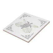 グレータートルアンドオーナメントトロピカル タイル (側面)