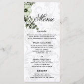 グレーダマスクとグリーンブーケボホ結婚ズ メニュー (正面)