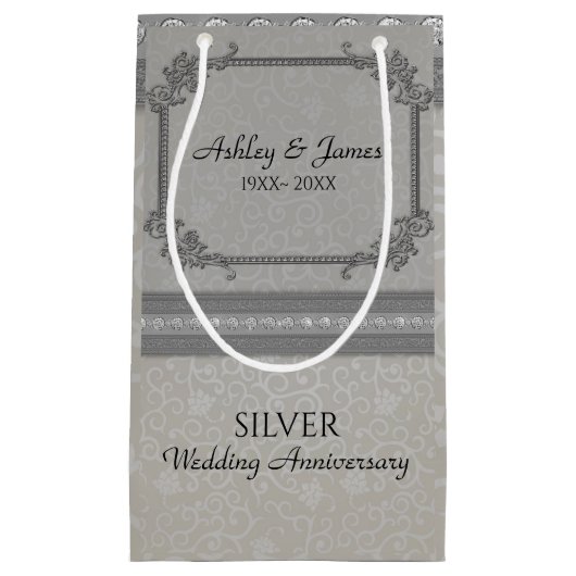 グレーダマスクとダイヤモンド スモールペーパーバッグ (正面)