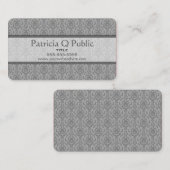 グレーダマスクのパターン 名刺 (正面/裏面)
