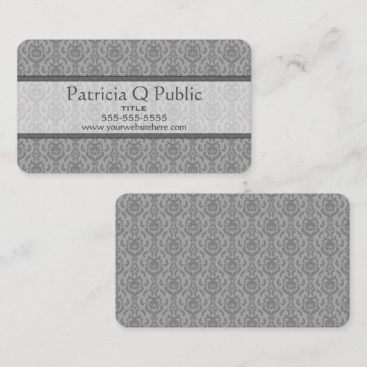 グレーダマスクのパターン 名刺 (正面/裏面)