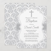 グレーダマスククロスバプティスマ 招待状 (正面/裏面)