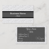 グレーダマスクデザイン名刺テンプレート 名刺 (正面/裏面)