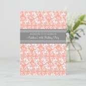 グレーダマスク80バースデーパーティ招待状 招待状 (スタンド正面)