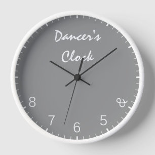 グレーダンサー時計 – おもしろい踊りダンスユーモア 壁時計