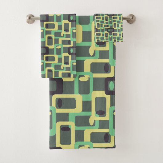 グレーチェーンリンク バスタオルセット (インサイチュ)