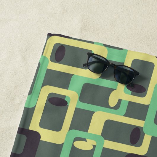 グレーチェーンリンク ビーチタオル (インサイチュ)