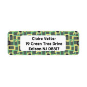 グレーチェーンリンク ラベル (正面)