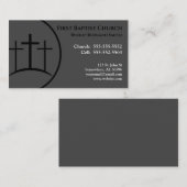 グレーチャーチペストルまたはディーコン 名刺 (正面/裏面)