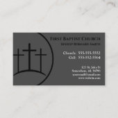 グレーチャーチペストルまたはディーコン 名刺 (正面)