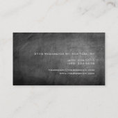 グレーチョーク実在ボードエージェントの名刺 名刺 (裏面)
