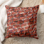 グレーチングまたはブリック効果に赤い気泡が生じるのか？メタリック クッション (ブランケット)